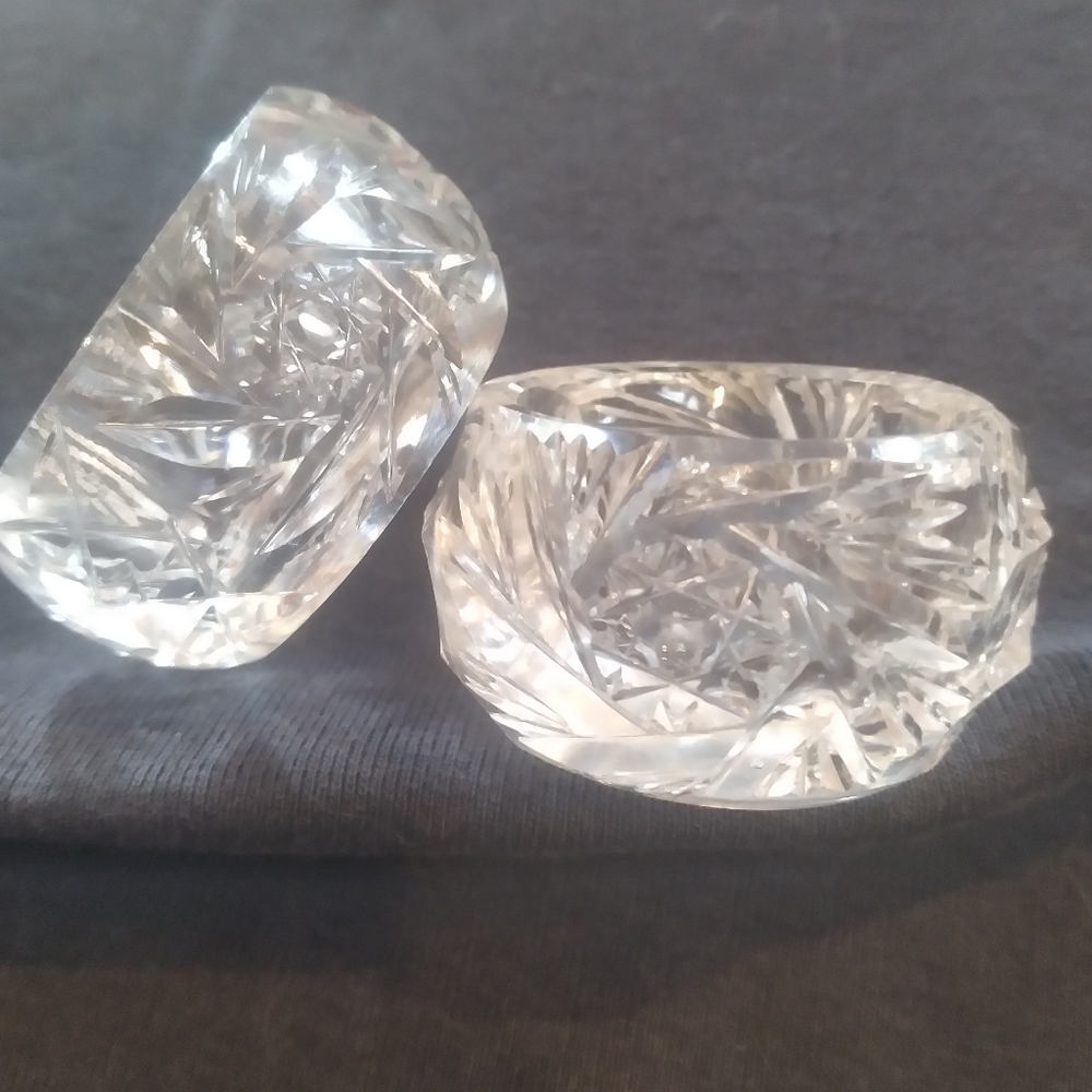 Variation on Pinwheel & Pinwheel Salt Cellars